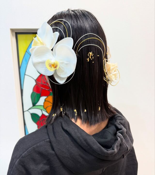 #卒業式 #卒業式ヘア #ボブアレンジ 
#小牧 #小牧市美容室