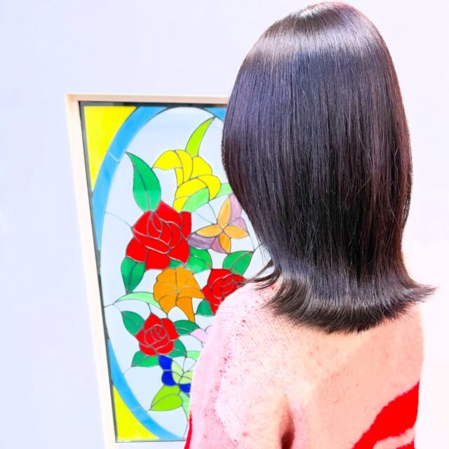 #ルビーボルドー 
#外国人風カラー #外国人風ハイライトカラー #アディクシーカラー #ファイバープレックス #電子トリートメント #フレンチカットグラン #小牧 #小牧市 #小牧美容室 #春日井