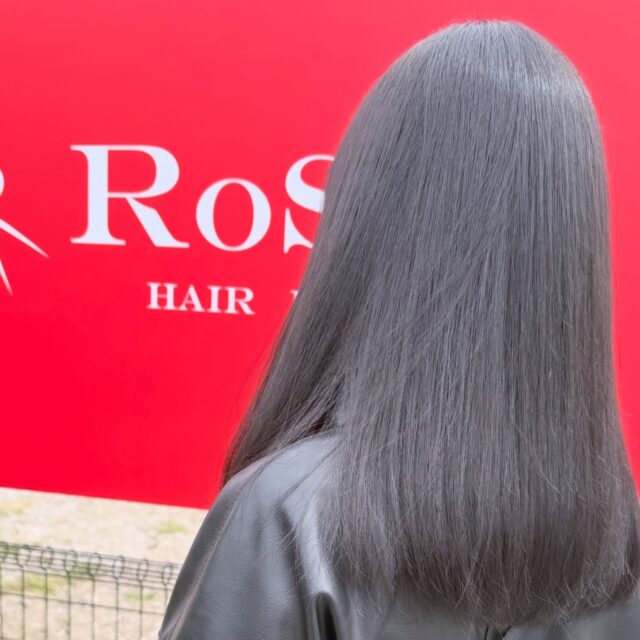 #ダークグレー 
#小牧市 #小牧美容室 #春日井
