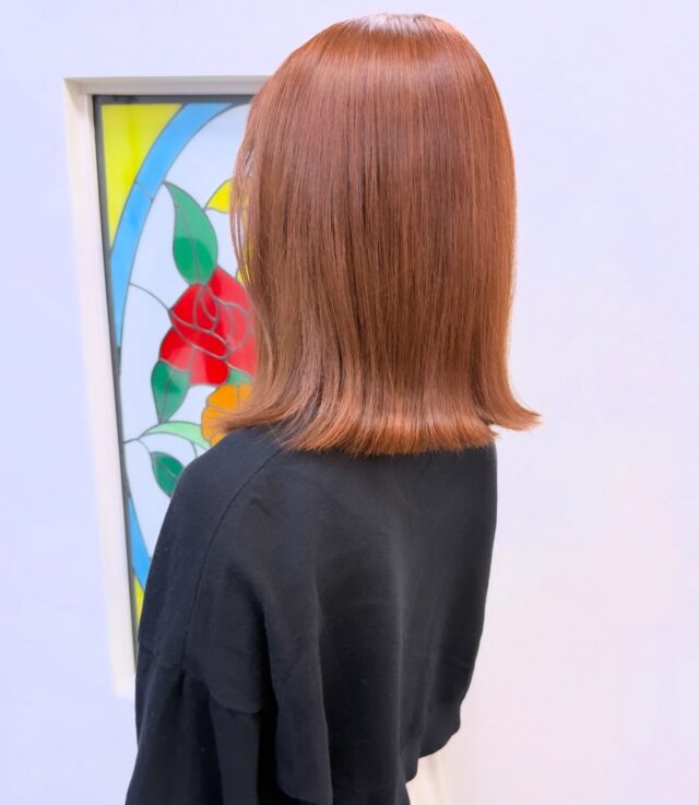 #スモーキーアンバー #くすみピンク 
#小牧市 #小牧美容室 #春日井